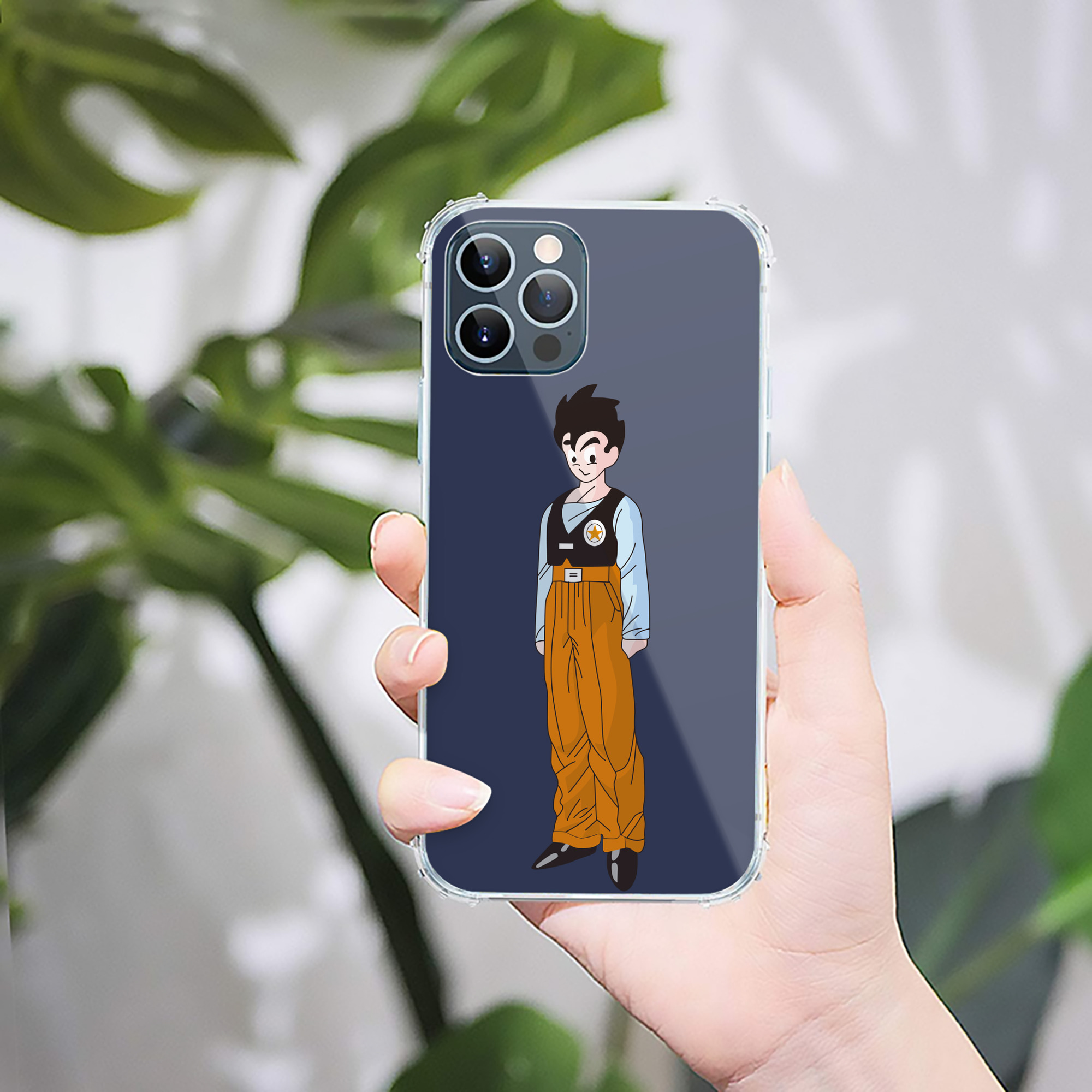 （画像用） ドラゴンボール DRAGON BALL 【iPhone 12シリーズ対応】透明スマホケース（クリアソフトケース）